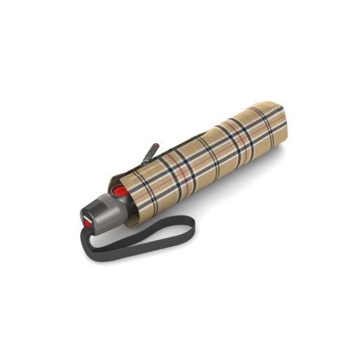 Przejdź do produktu Parasol składany Knirps T.200 Check Beige
