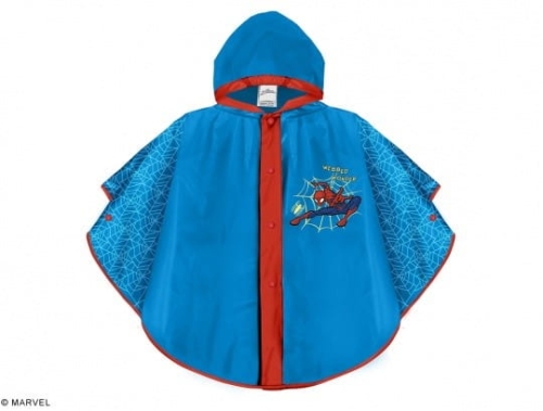 Przejdź do produktu Poncho dziecięce 3-6 Perletti Spiderman peleryna przeciwdeszczowa kaptur