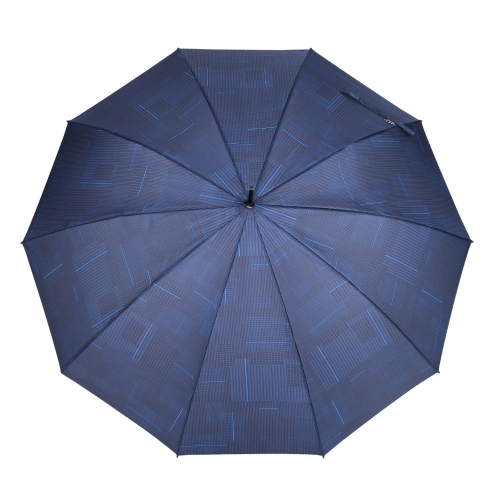 Przejdź do produktu Parasol męski Knirps Challange A.771 półautomatyczny długi niebieski drewniana rączka