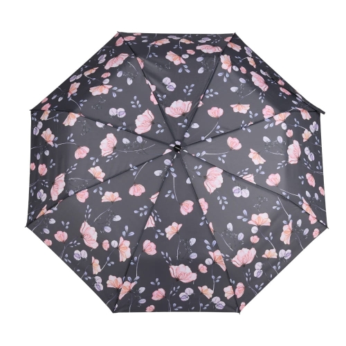 Przejdź do produktu Parasolka Damska składana Doppler Fiber Magic w kwiaty automatyczna włókno 