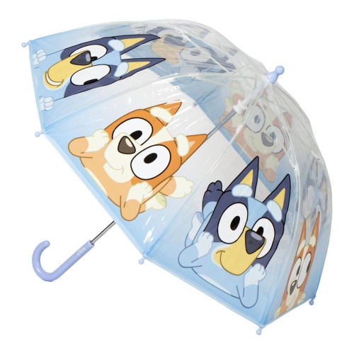 Przejdź do produktu Parasol dziecięcy Cerda Bluey manualny długi transparentny