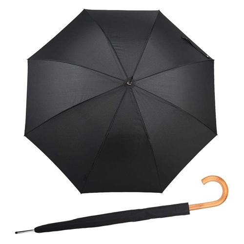 Przejdź do produktu Parasol PARASOLKA MĘSKA długa elegancka drewniana rączka na PREZENT Doppler