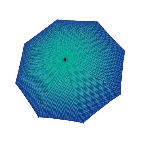 Przejdź do produktu Parasol damski Doppler Fiber Magic Strong Blue automatyczny składany