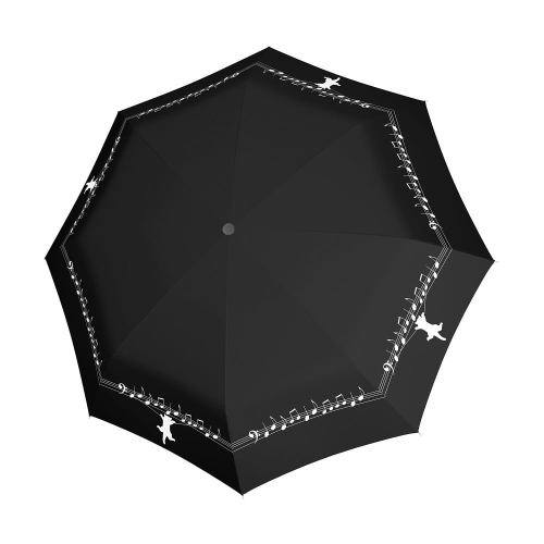 Przejdź do produktu Parasol damski Doppler Fiber Flex Musically Cat półautomatyczny składany