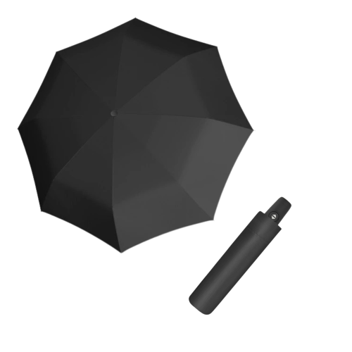 Przejdź do produktu Parasol Męski Doppler Magic Hit Składany czarny automatyczny wiatroodporny