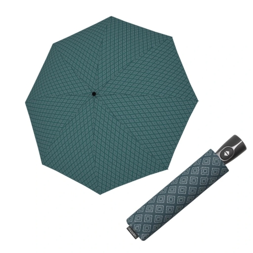 Przejdź do produktu Parasol Doppler Fiber Magic Calm Petrol automatyczny składany