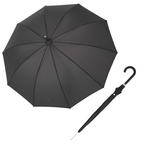 Przejdź do produktu Parasol męski Doppler Carbonasteel Long Mesmerizing półautomatyczny długi grafitowy wzór
