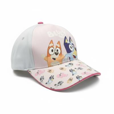 Przejdź do produktu Czapka Z Daszkiem Dla Dziewczynki z Motywem Bajki Bluey Różowa