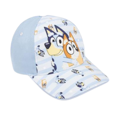 Przejdź do produktu  Czapka Z Daszkiem Dla Chłopca z Motywem Bajki Bluey Niebieska 51cm