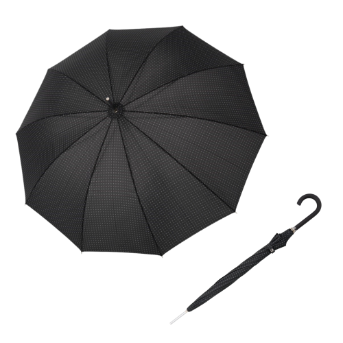 Przejdź do produktu Parasol Męski Doppler Carbonsteel Czarny Półautomatyczny Długi Biznesowy 