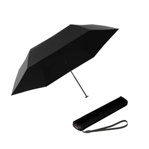 Przejdź do produktu Parasol Lekki Manualny Z Powłoką UV 50 i Osłoną Termiczną Składany Czarny