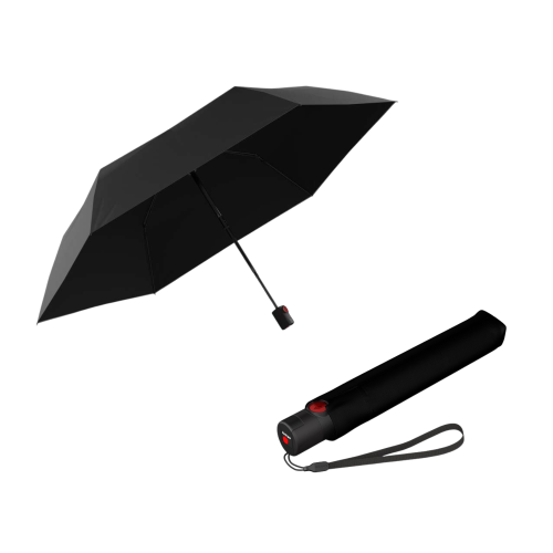 Przejdź do produktu Parasol Knirps U.200 Ultra Light z flitrem UV Automatyczny Składany Czarny