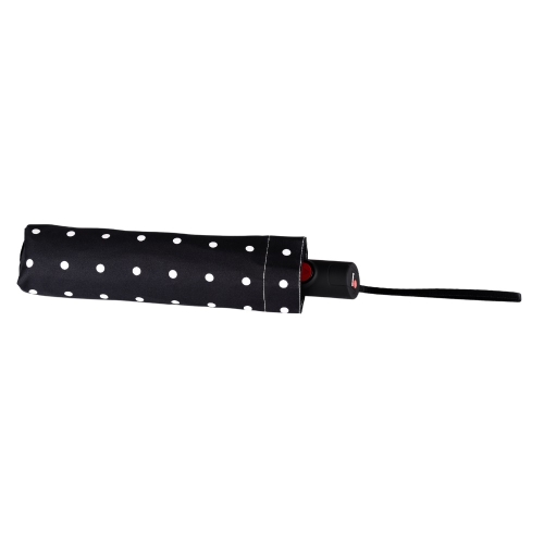 Przejdź do produktu Parasol Parasolka Damska Automatyczna Knirps T.205 UV w groszki PREMIUM