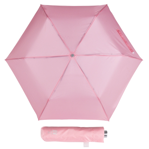 Przejdź do produktu Parasol Damski Perletti Manualny Ekstra Slim UV50 Różowy Lekka Do Torebki