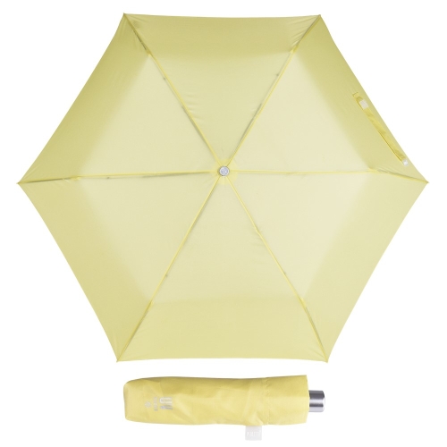 Przejdź do produktu Parasol Damski Perletti Manualny Ekstra Slim UV50 Żółty Lekka Do Torebki