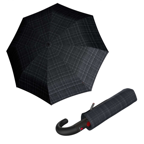 Przejdź do produktu Parasol  Męski Knirps Print Kratę Automatyczny Składany  Z Pokrowcem 