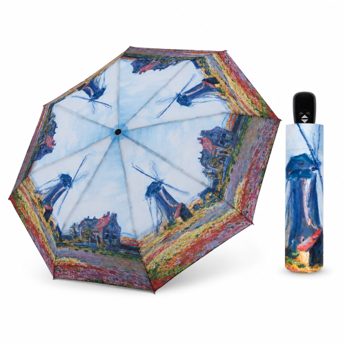 Przejdź do produktu Parasol składany Doppler Art Collection Wiatrak Monet