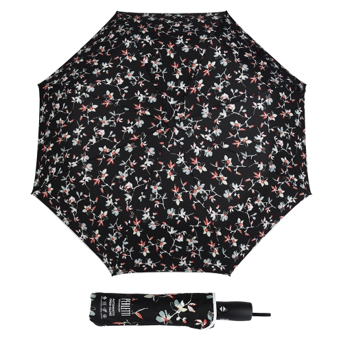 Przejdź do produktu Parasol Damski  Technology Automatyczny Składany  Czarny w kwiaty Czerwone