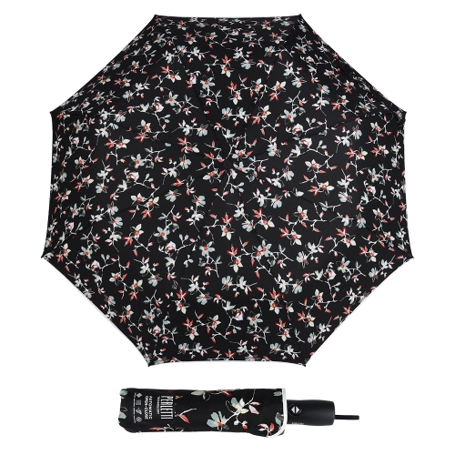 Przejdź do produktu Parasol Damski  Technology Automatyczny Składany  Czarny w kwiaty Czerwone