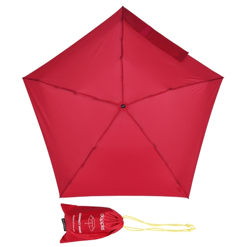 Przejdź do produktu Parasol Kieszonkowy Doppler Manualny Czerwony Mały Lekki Idealny Na Podróż