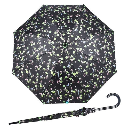 Przejdź do produktu  Parasol damski długi Perletti z serii Time, Fiori 1