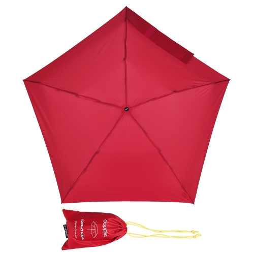 Przejdź do produktu Parasol Kieszonkowy Doppler Manualny Czerwony Mały Lekki Idealny Na Podróż