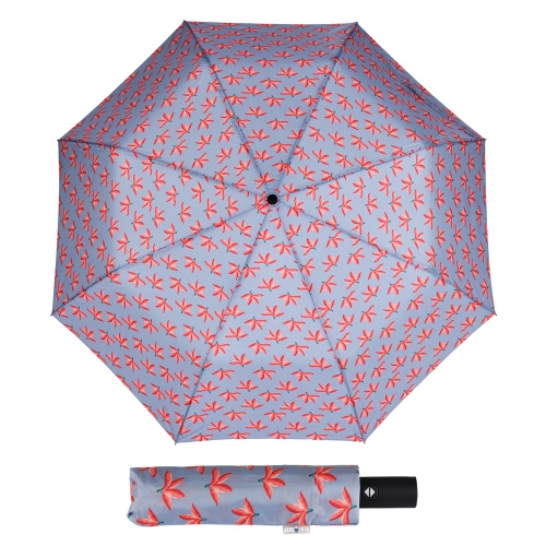 Przejdź do produktu Parasol Damski Składany Niebieski w Kwiaty Czerwone Automatyczny  