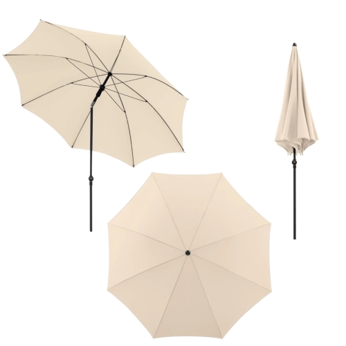 Przejdź do produktu Parasol Balkonowy Ogrodowy Doppler Okrągły 200 Beżowy Łamany 