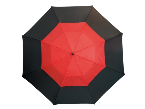 Przejdź do produktu DWUKOLOROWY PARASOL DŁUGI UNISEX MONSUN, CZERWONY