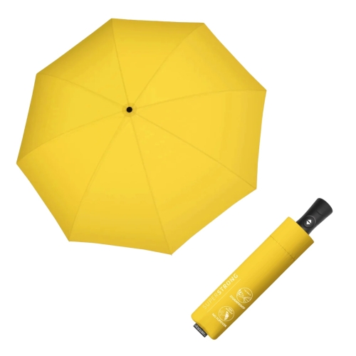 Przejdź do produktu Parasol Damski Doppler Superstrong Żółty Składany Automatyczny 