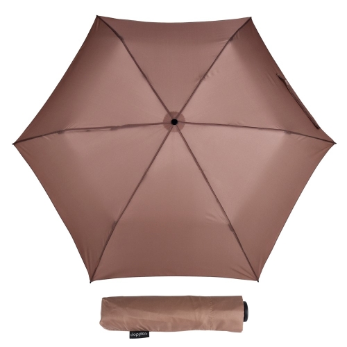 Przejdź do produktu Parasol Damski Doppler Zero 99 Czekoladowy Składany Lekki Do Torebki 