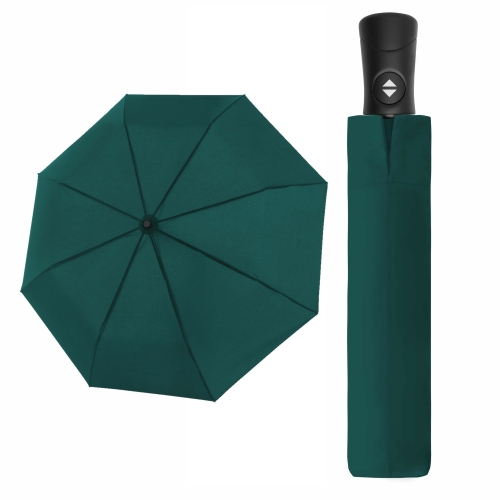 Przejdź do produktu Parasol składany Parasolka Doppler Superstrong automat włókno ciemnozielony