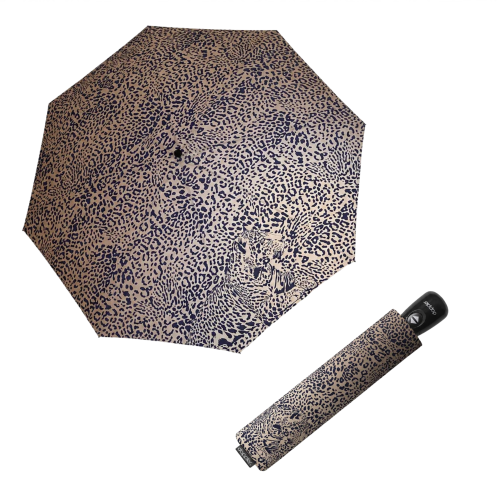 Przejdź do produktu Parasol Damski Doppler Składany Automatyczny kolorystyce Leopard