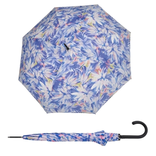 Przejdź do produktu Parasol Damski Doppler Długi Półautomatyczny Kwiaty 