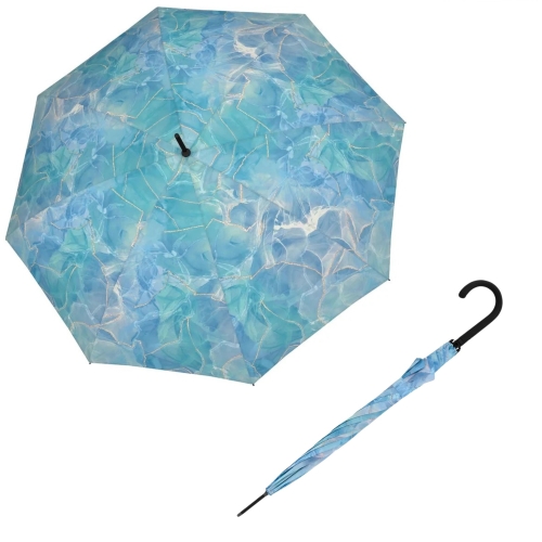 Przejdź do produktu Parasol Damski Doppler Fiber Flex Długi Ocean Półautomatyczny 