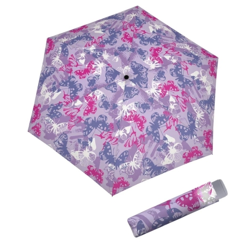 Przejdź do produktu Parasol Doppler Dziecięcy Składany Manualny Butterfly Odblaski 