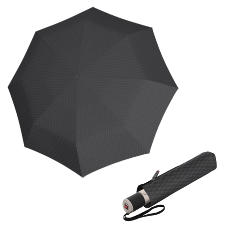 Przejdź do produktu Parasol Damski Knirps Automatyczny Składany Wzór Geometryczny Prism Black